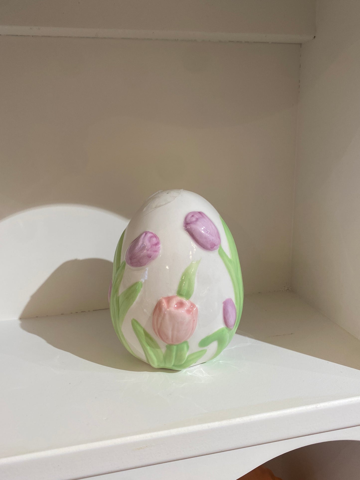 Uova in ceramica 8x7x9cm