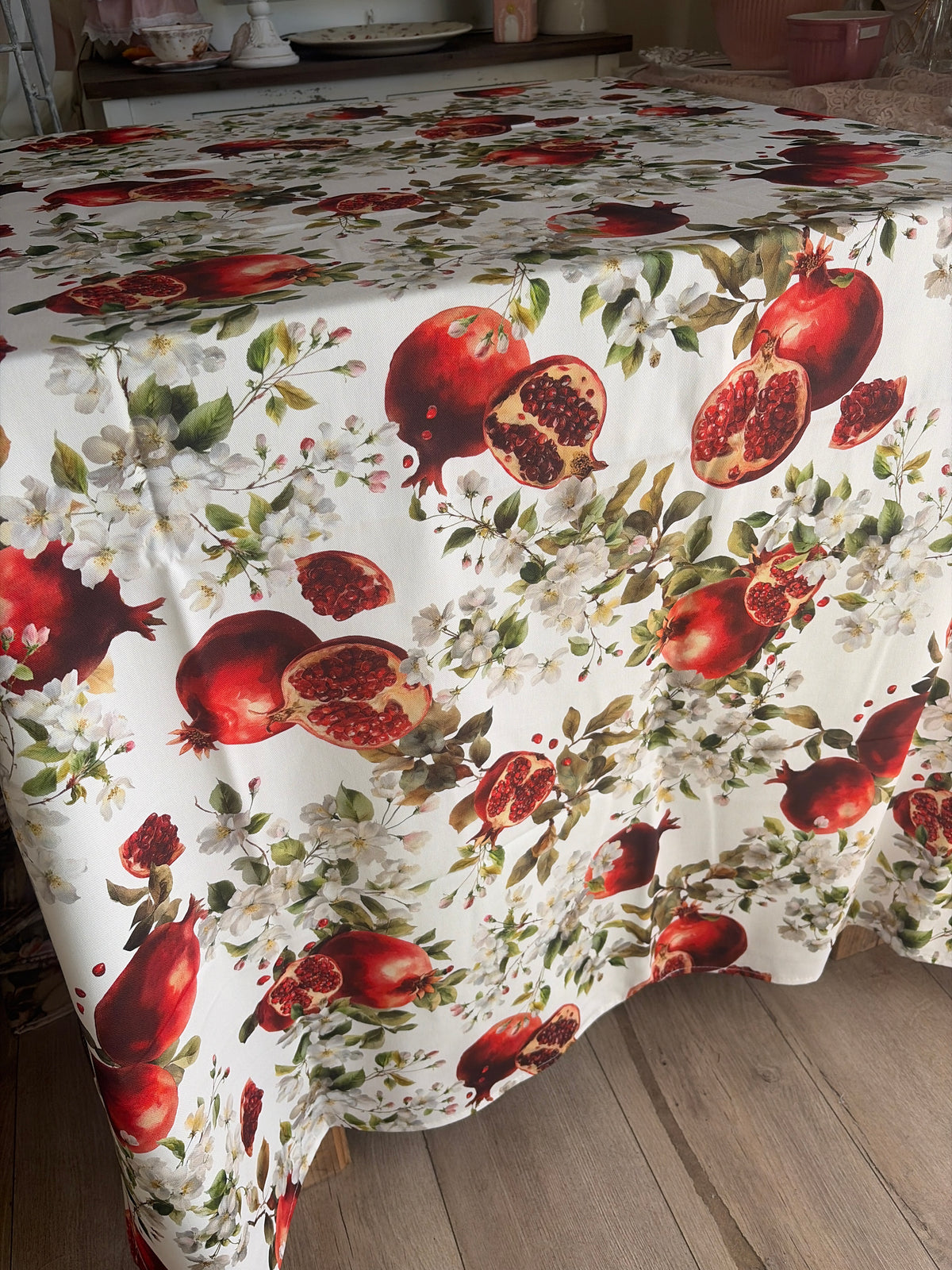 TOVAGLIA 100% cotone MISURA 240x140 DECORO MELAGRANA 33.90