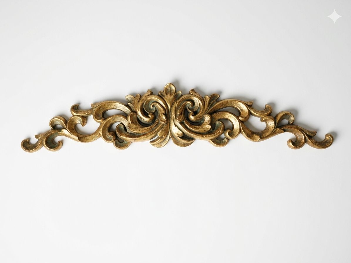 Fregio nel colore oro l'arte di nacchi sw-71