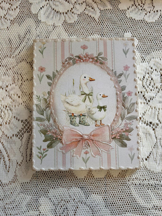 Quadro decorativo con ochette 20x25 Cesaria Arte