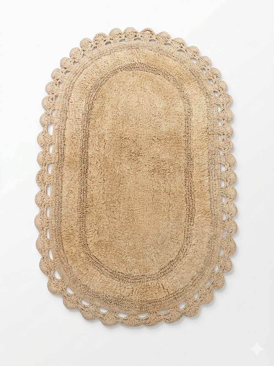 Atelier 17 tappeto ovalino cammello