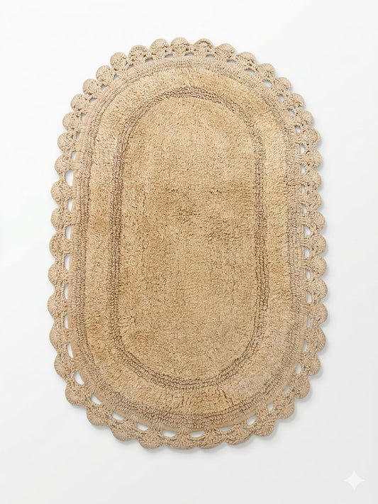 Atelier 17 tappeto ovalino cammello