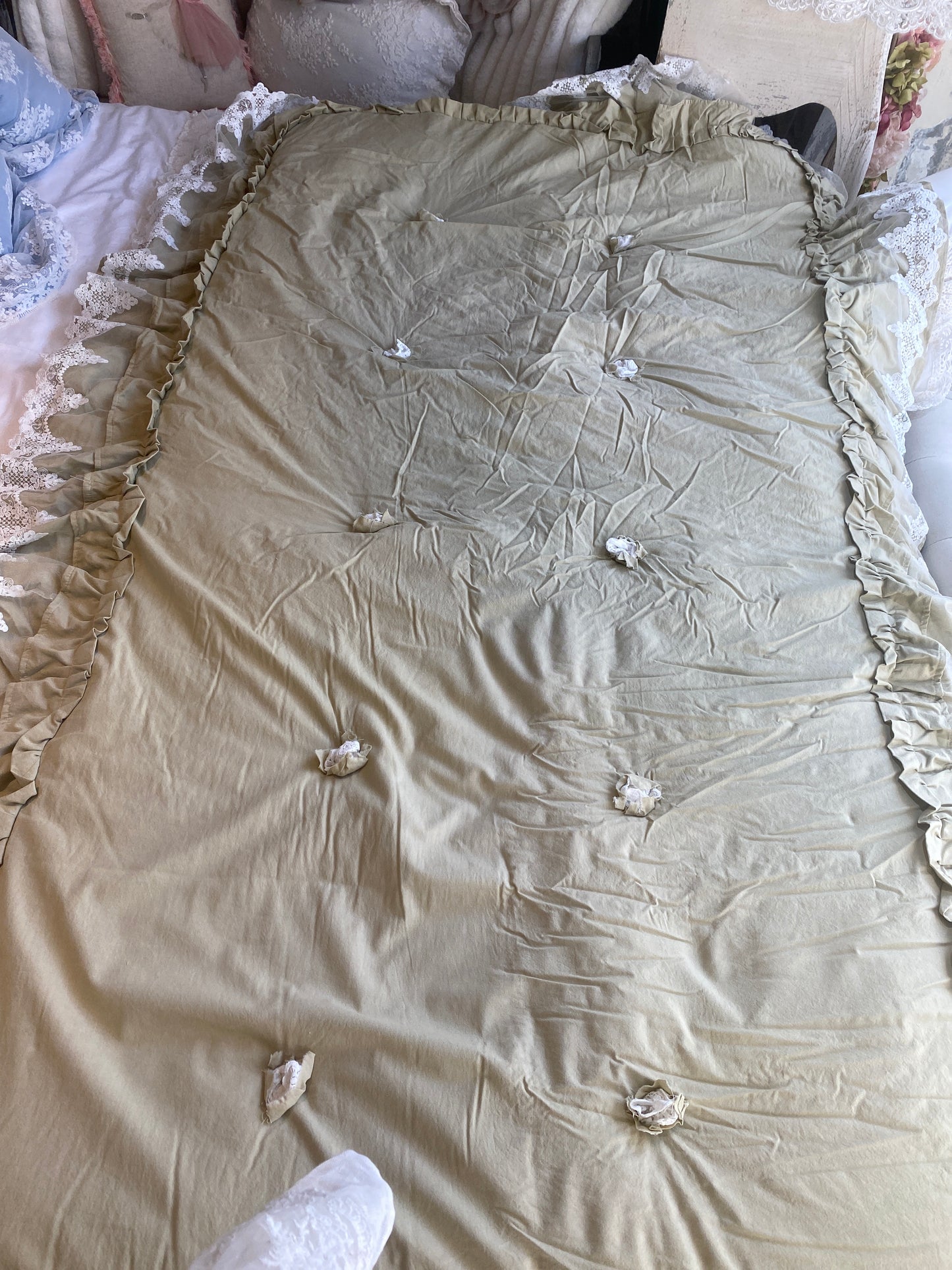 Fondo letto shabby