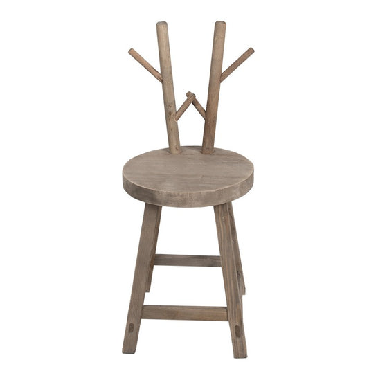 Tavolo per piante 30x30x70 cm Marrone Legno Corno Stool