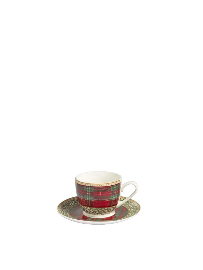 TAZZINA CAFFE SET 2 PEZZI BRANDANI SOTTOBOSCO 53645