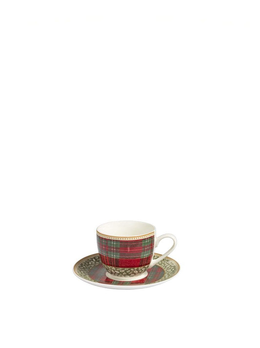 TAZZINA CAFFE SET 2 PEZZI BRANDANI SOTTOBOSCO 53645