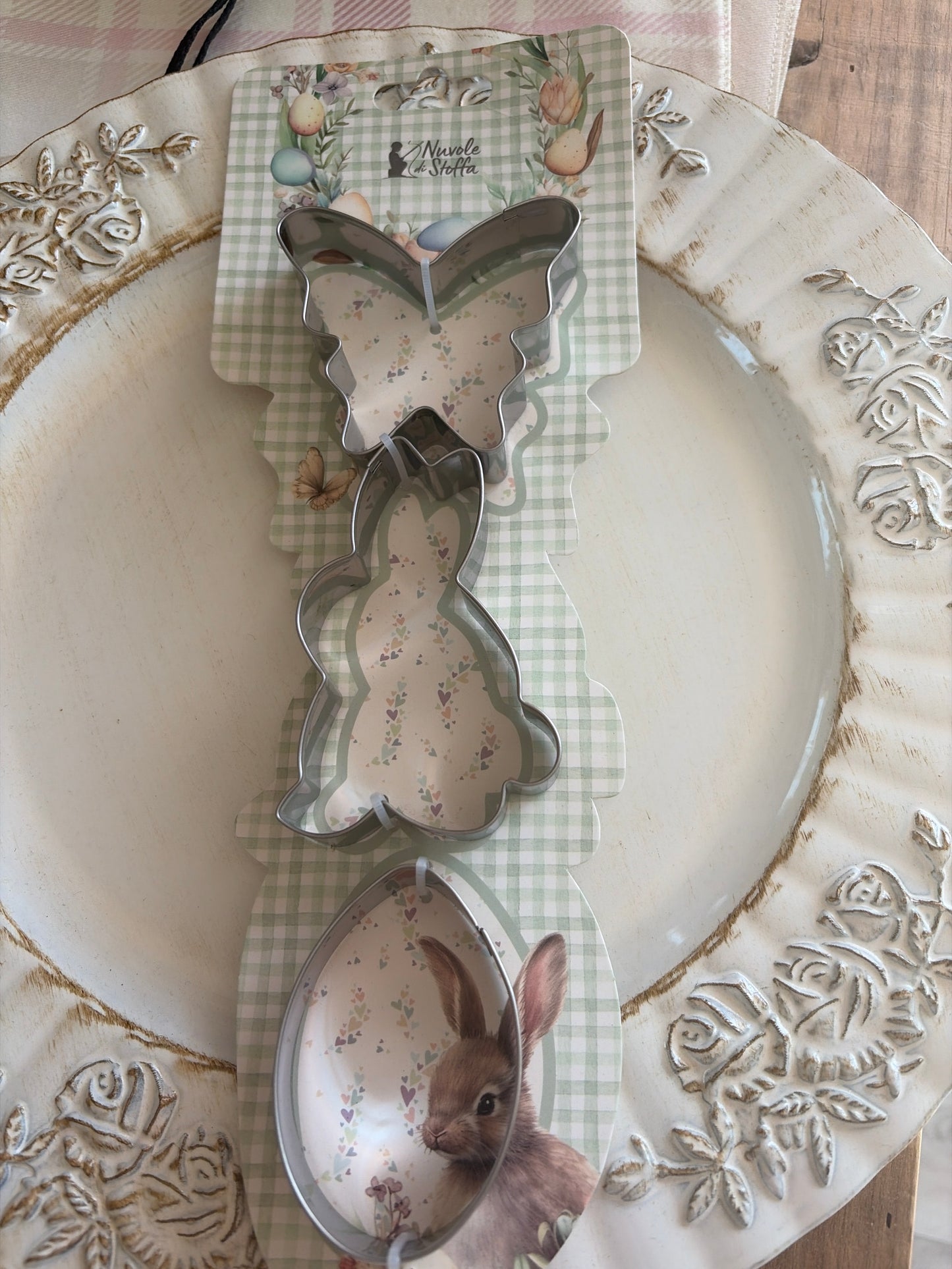 Set 3 Stampi Pasquali PePen 5–8 cm Nuvole di Stoffa