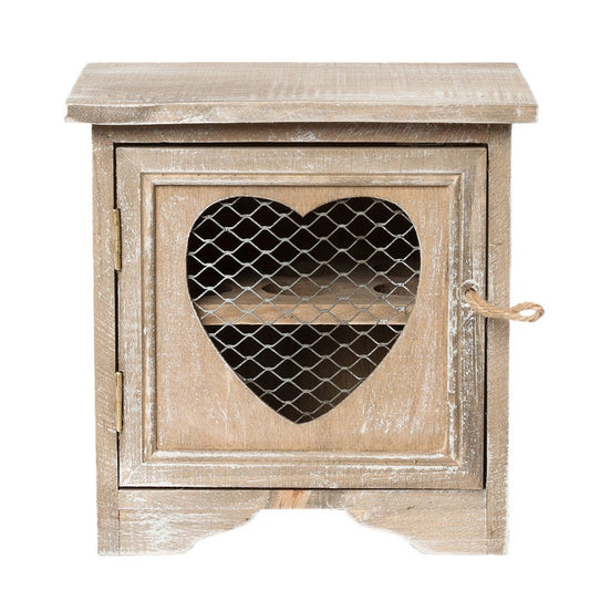 MOBILE PORTAUOVA 19X14X19 CM MARRONE LEGNO COURE BICCHIERE PER LE UOVA