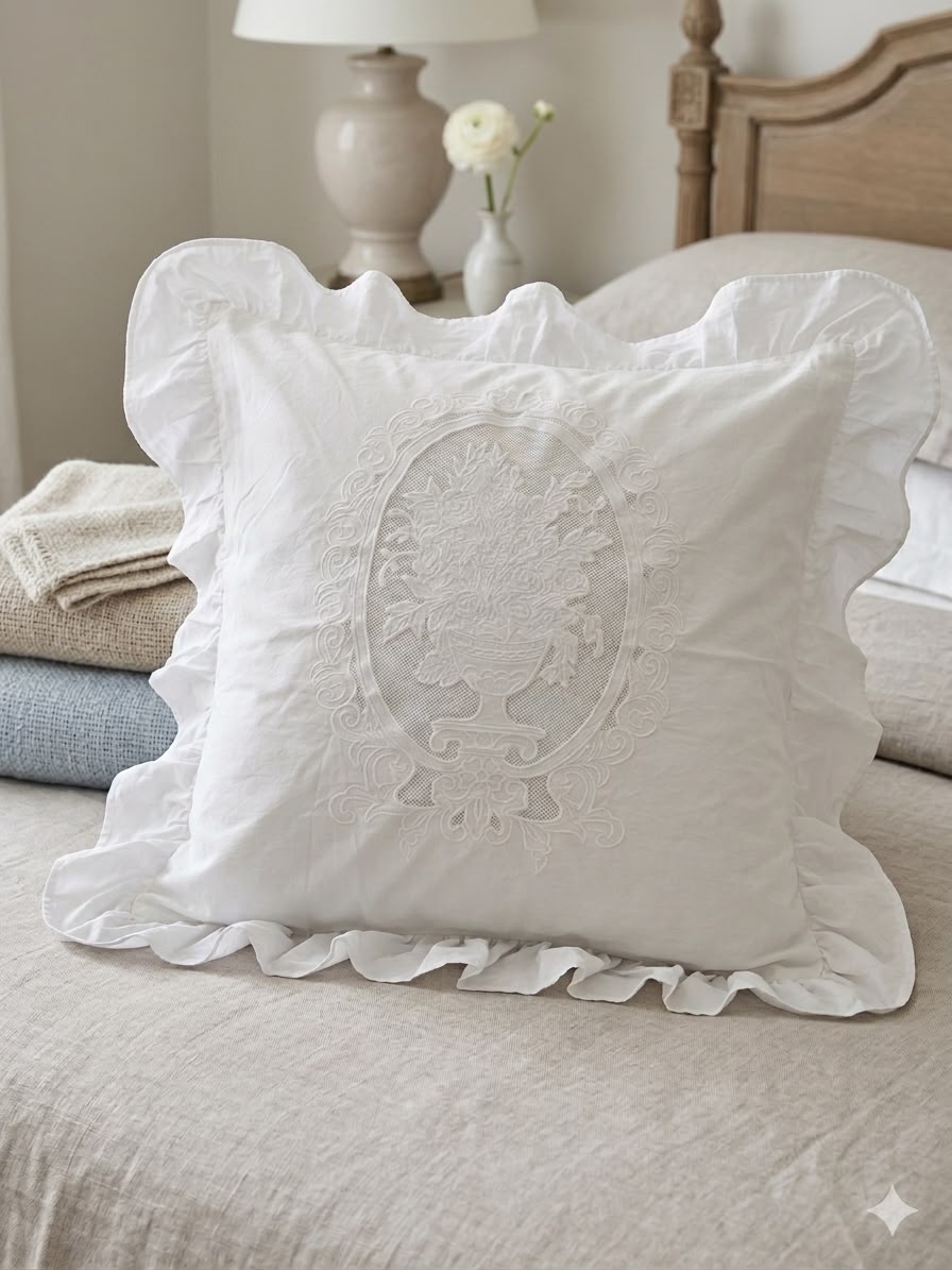 Cuscino  Cassiopea in 100% lino "MiaPerTe"