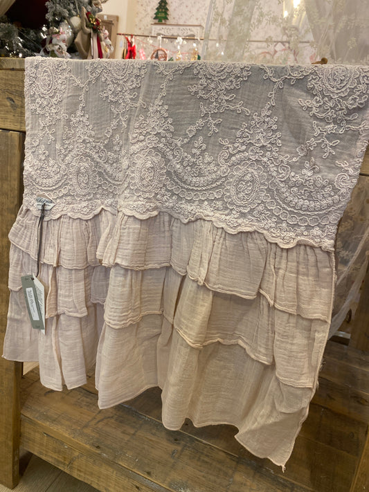 Runner Etoile corinzio  colore polvere di cipria