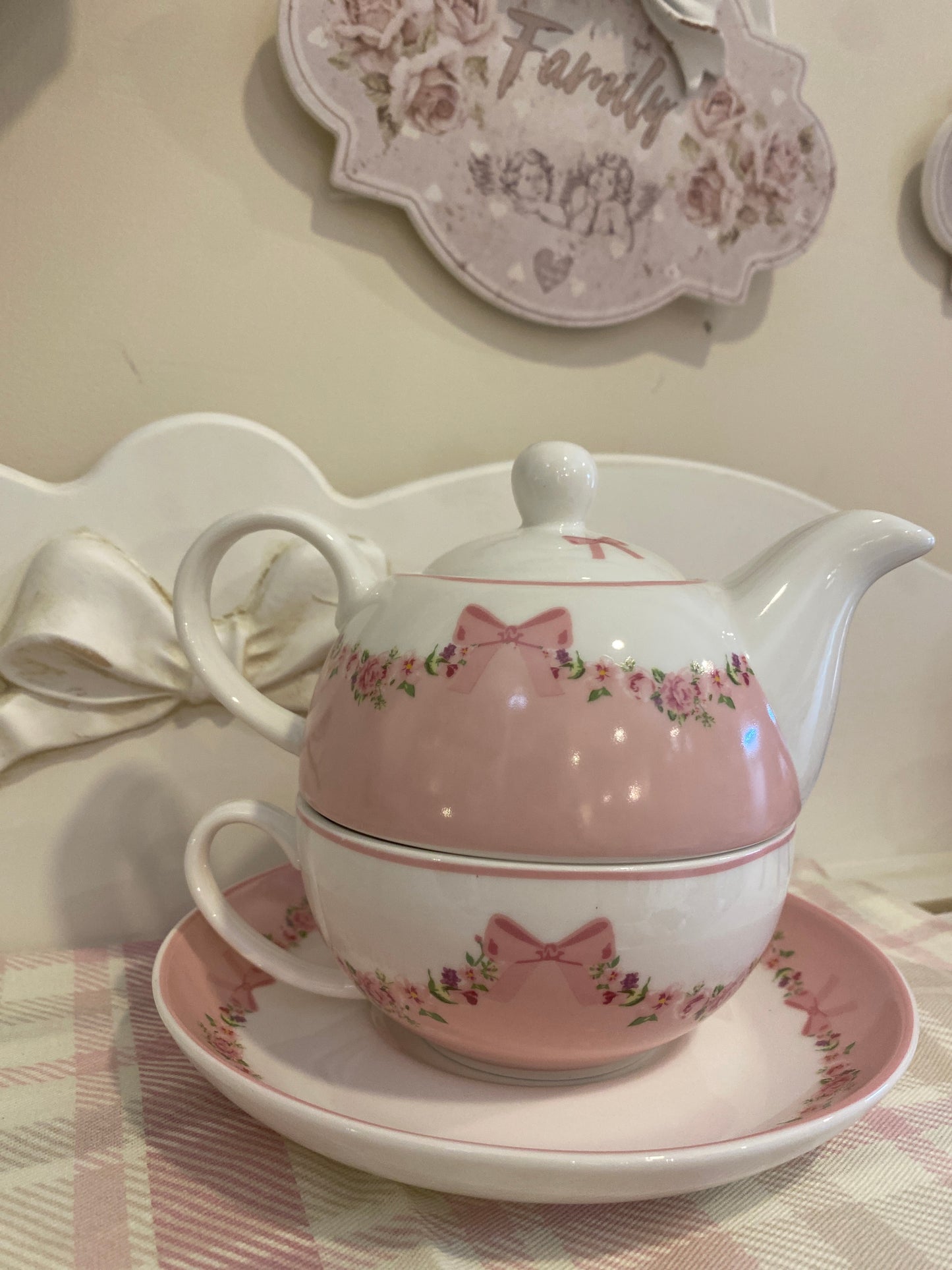 Set da Tea in porcellana l’arte di Nacchi