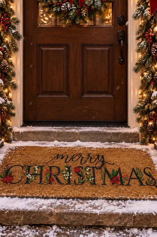 ZERBINO MERRY CHRISTMASS MISURA 120x40
