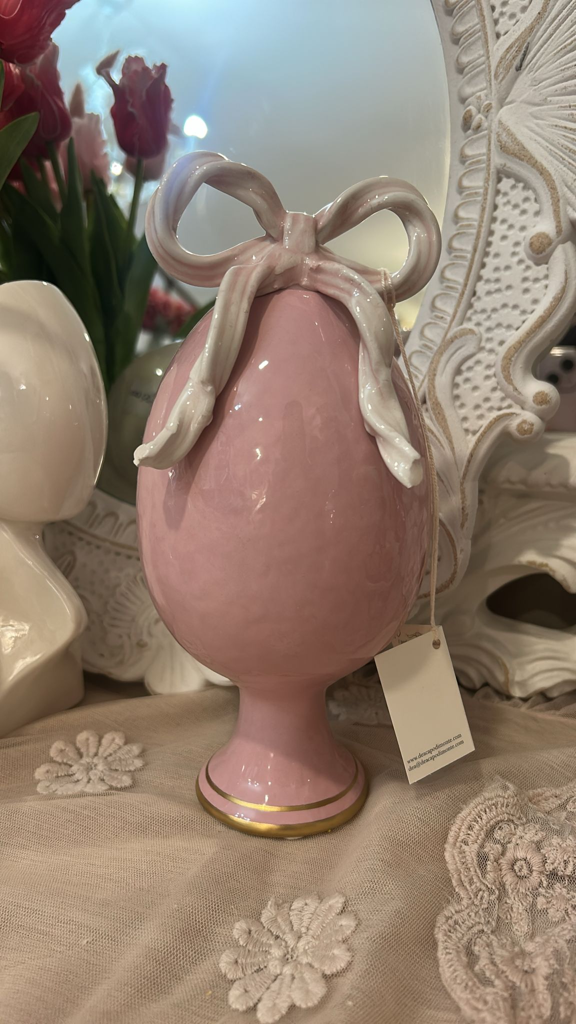 UOVO DECORATIVO DEACASADIMONTE 20HCM