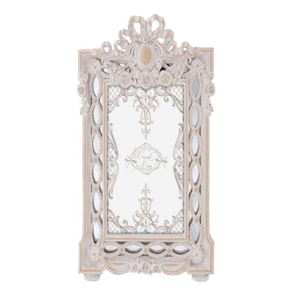 Portafoto Resina Shabby Chic Specchi 10x15cm 13 X 18