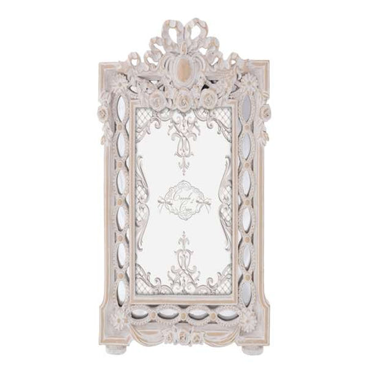 Portafoto Resina Shabby Chic Specchi 10x15cm 13 X 18