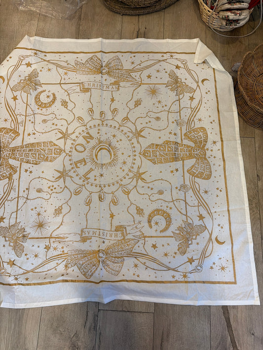 Tovaglia natalizia, Blanc Mariclo misura 110x110￼
