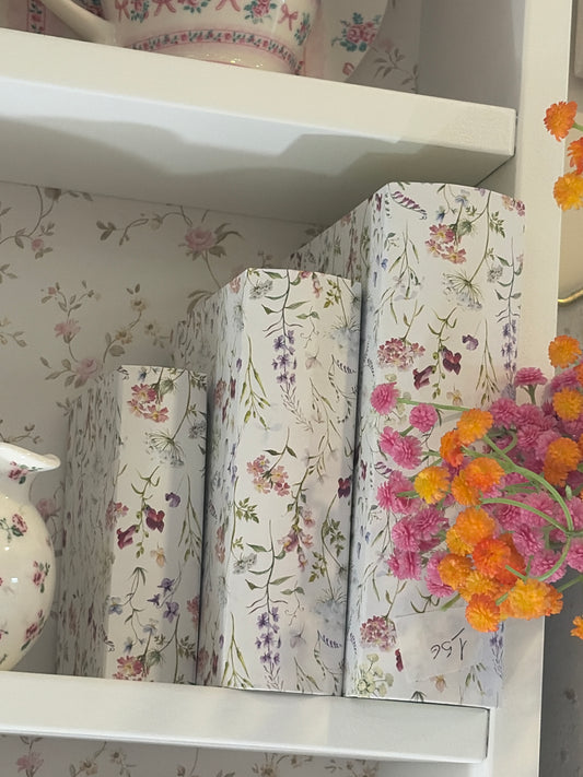 Set libri contenitori misura.14x18 15x12 12x10