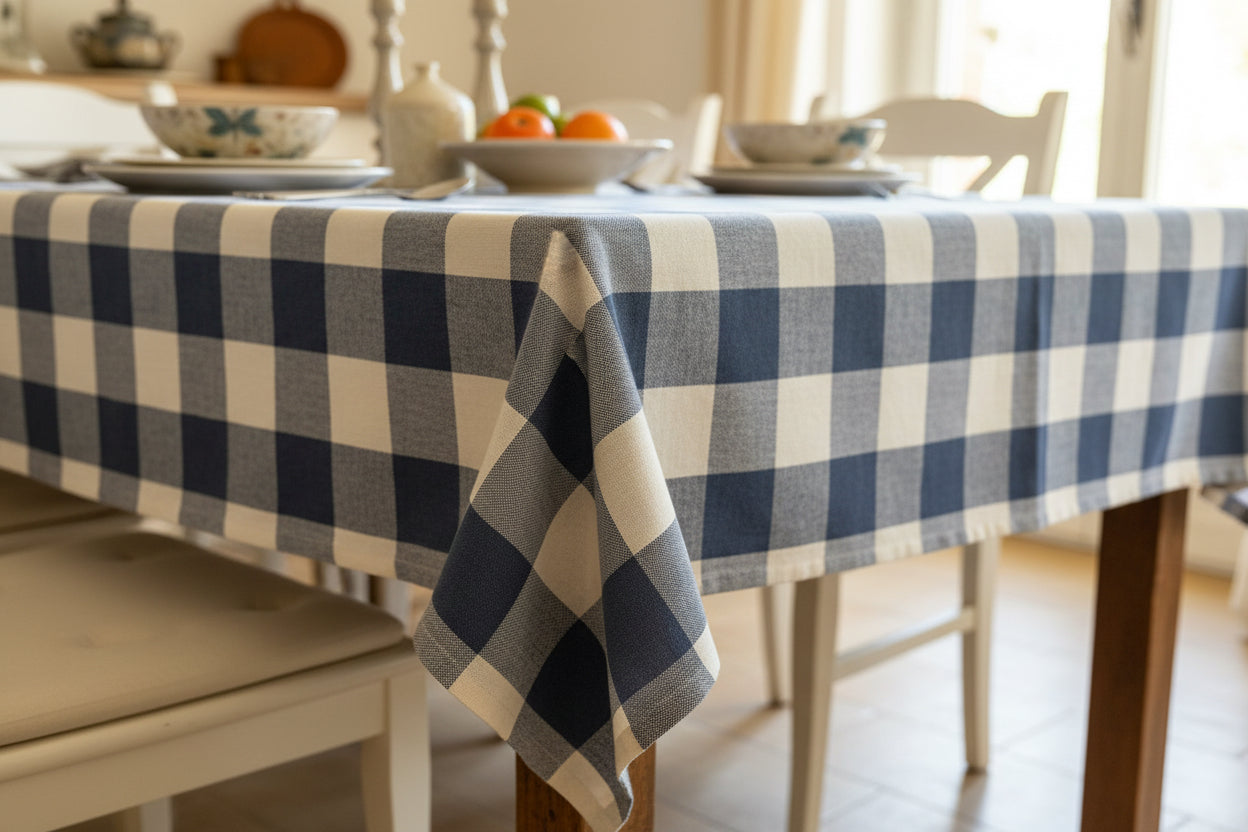 Tovaglia Blanc, Mariclo’ In 100% cotone misura 150X 190