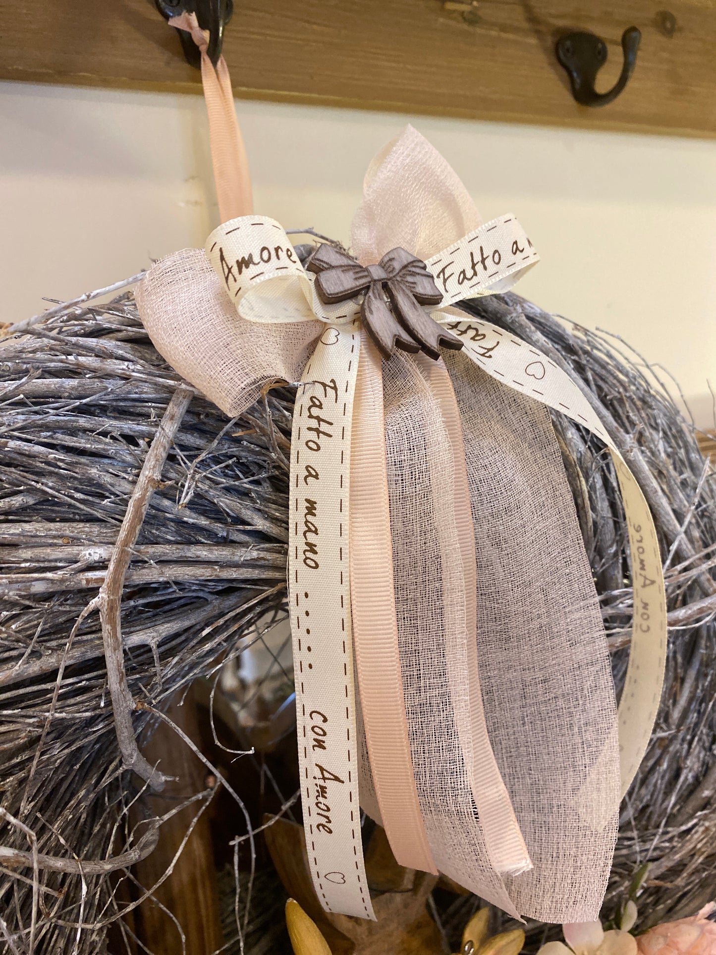 Ghirlanda pasquale decorativa 40cm