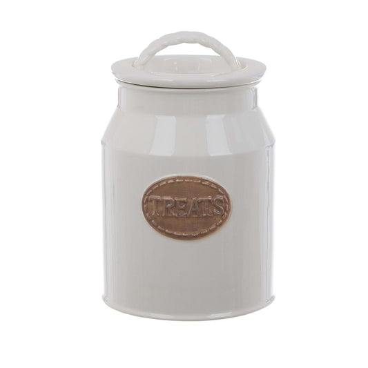 BARATTOLO CON COPERCHIO BLANC MARICLO' (TREATS) 14 X 14 X 22 A35393