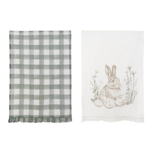Blanc Mariclo Canovaccio con Gala 50×70 cm – Le Jardin des Lapins 8016012731629