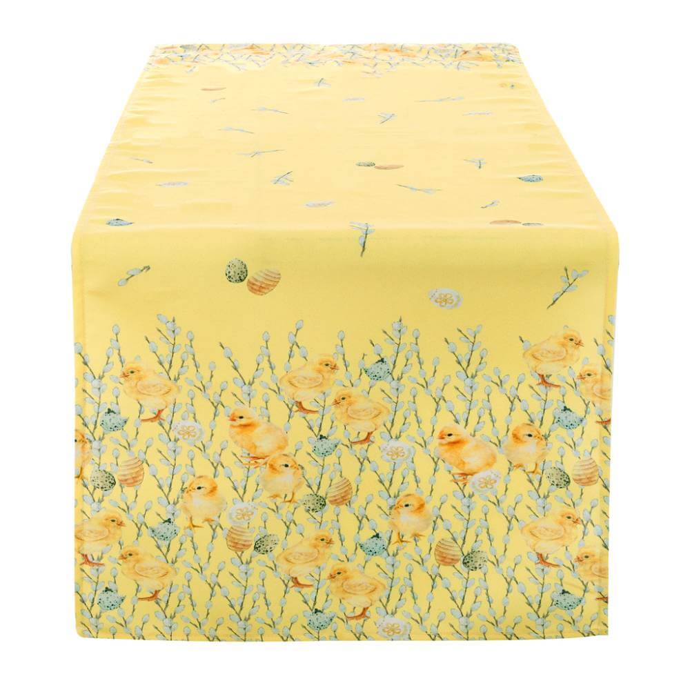 Blanc Mariclò Runner Pasquale – 45×150 cm Easter Collection A37864