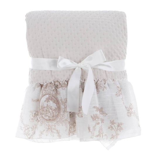 Blanc Mariclò Trapunta Matrimoniale Fru Fru con Gale 8016012736532