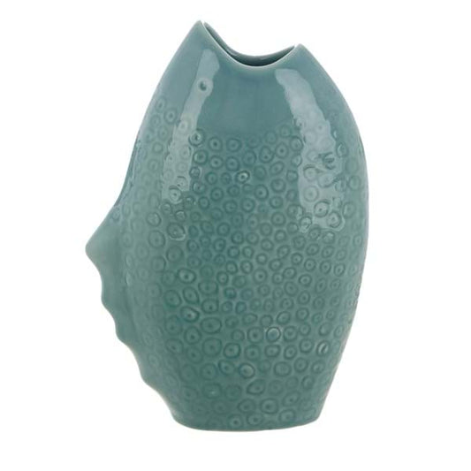 VASO DECORATIVO PESCE BLANC MARICLO' 21 X 9 X 30    A38135