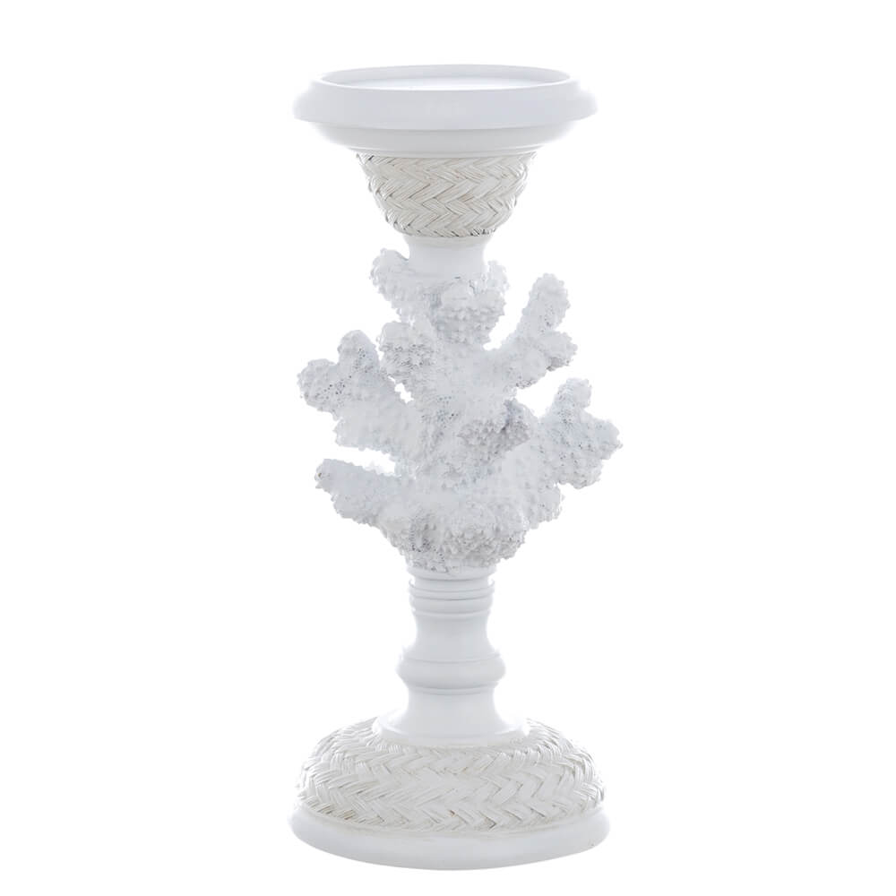 Blanc Mariclò Portacandela Corallo 24 cm A38215
