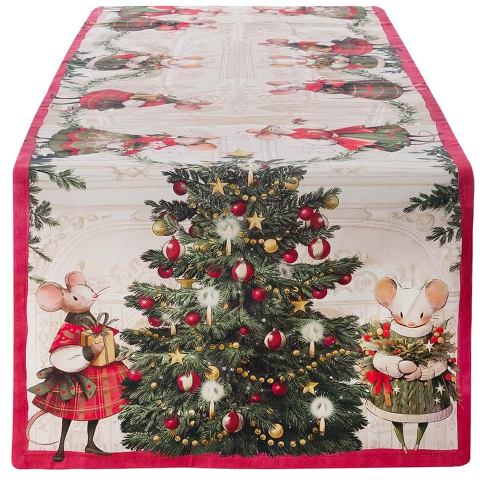 Blanc Mariclò Runner Natalizio 50×180 cm Favola di Natale A38325  8016012740997