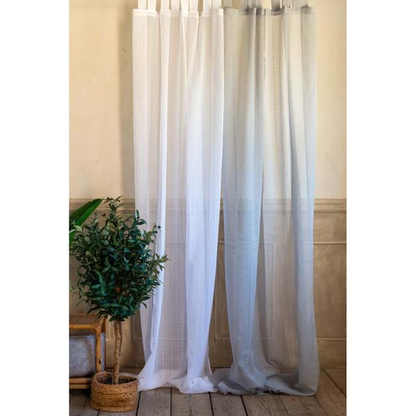 COPPIA DI TENDE BOLGHERI GRIGIO  A3869899GR