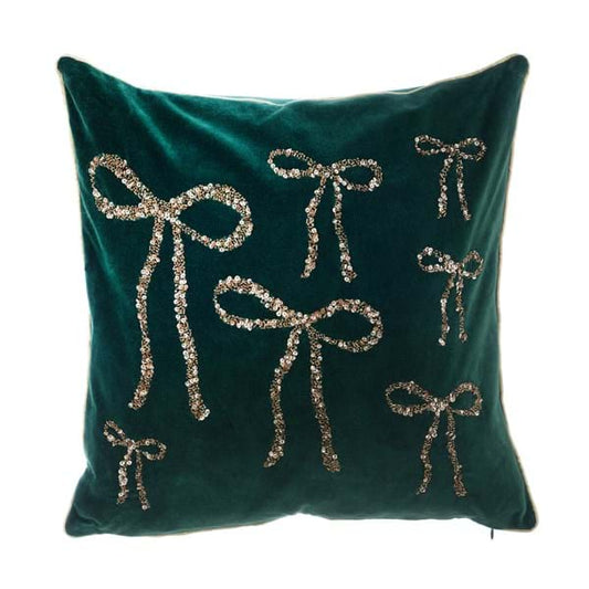 CUSCINO RICAMATO VERDE  A3877499VE