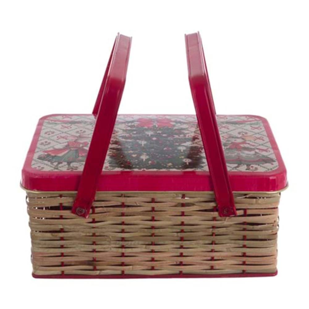 Blanc Mariclò Cestino Rattan 29x22x12 Favola di Natale  A38918  8016012750392