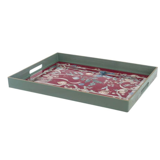 Blanc Mariclo Vassoio Natalizio 47×35 Intrecci di Sogno Rosso A39009  8016012751726