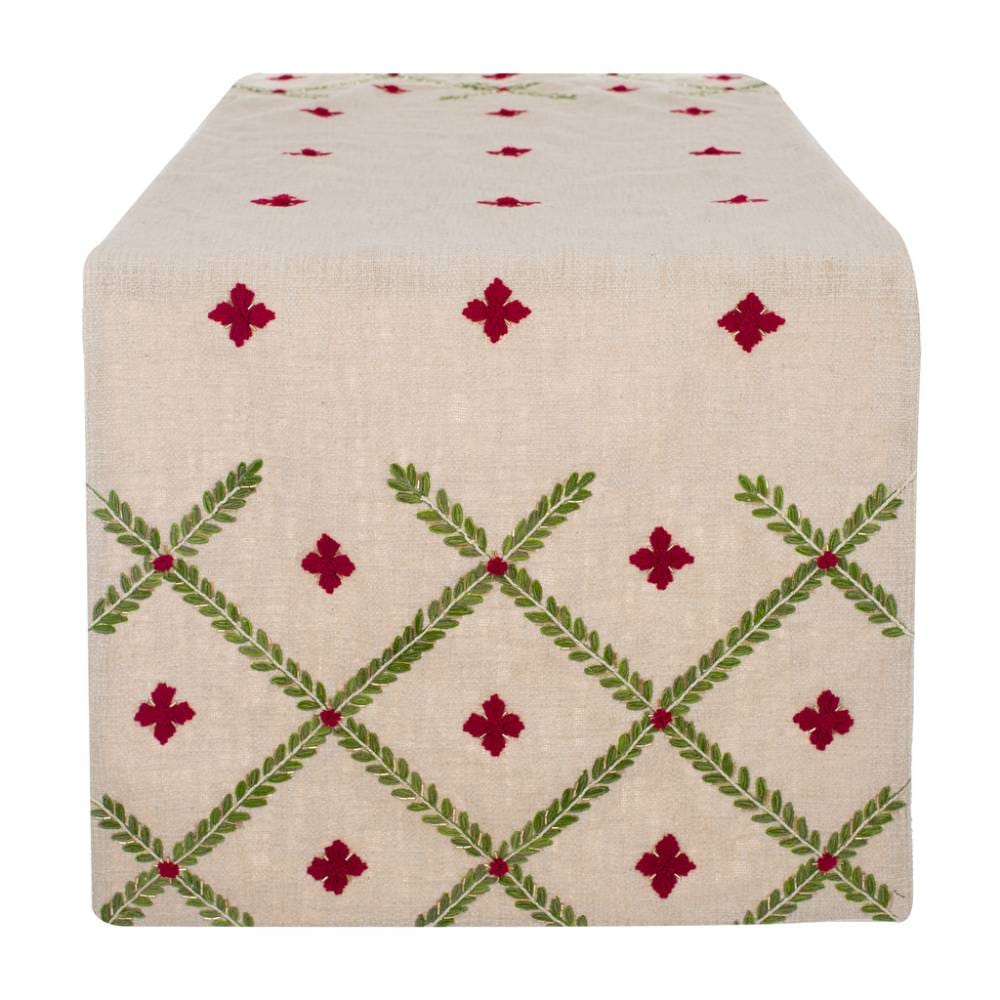 Blanc Mariclò Runner Ricamato 50×150 cm Trame A39012  8016012751771