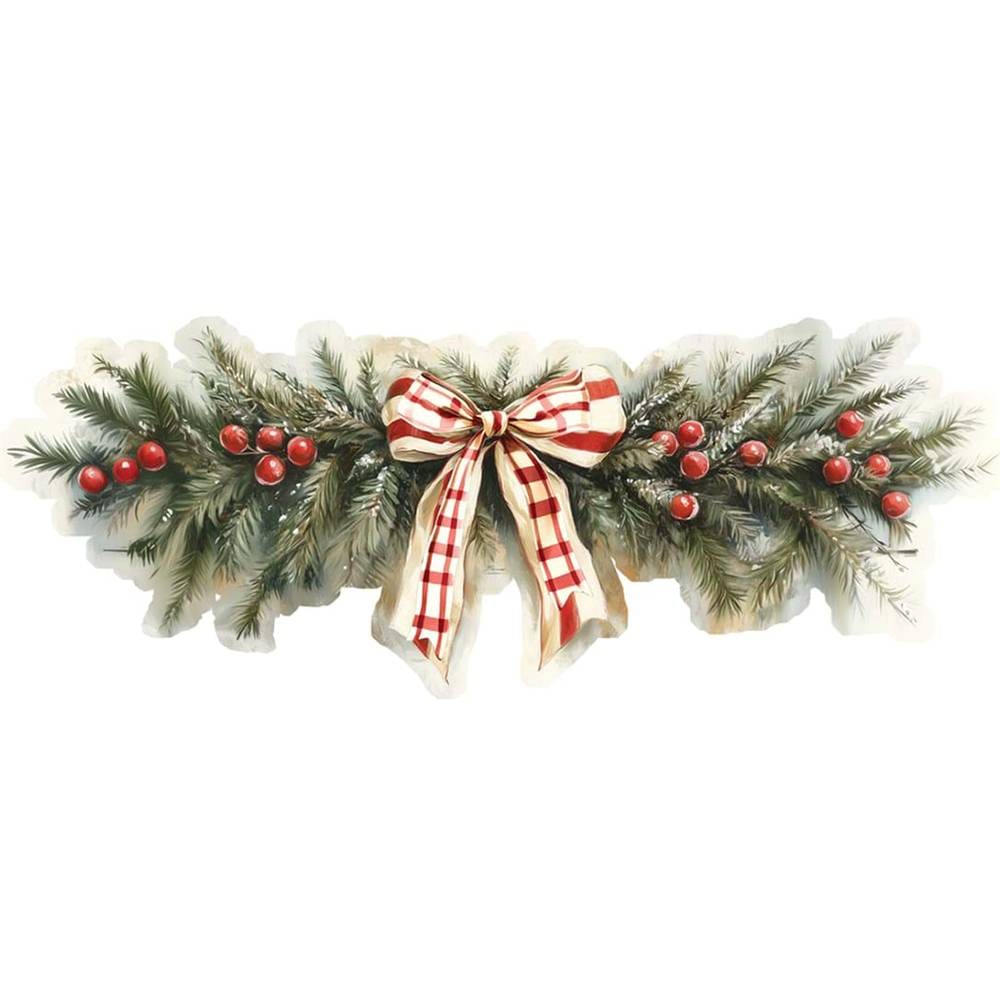 Blanc MariClo’ Centrotavola Vinile 120×44 cm Fiocco Scozzese