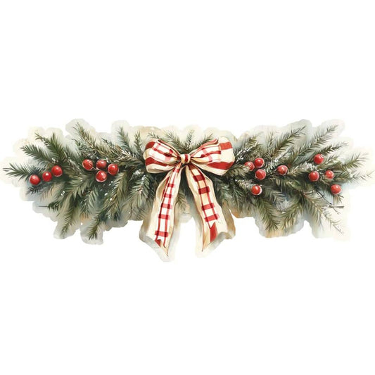 Blanc MariClo’ Centrotavola Vinile 120×44 cm Fiocco Scozzese