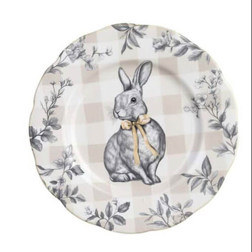 Blanc Mariclo Piatto Dessert 21 cm Vichy Collection TORTORA