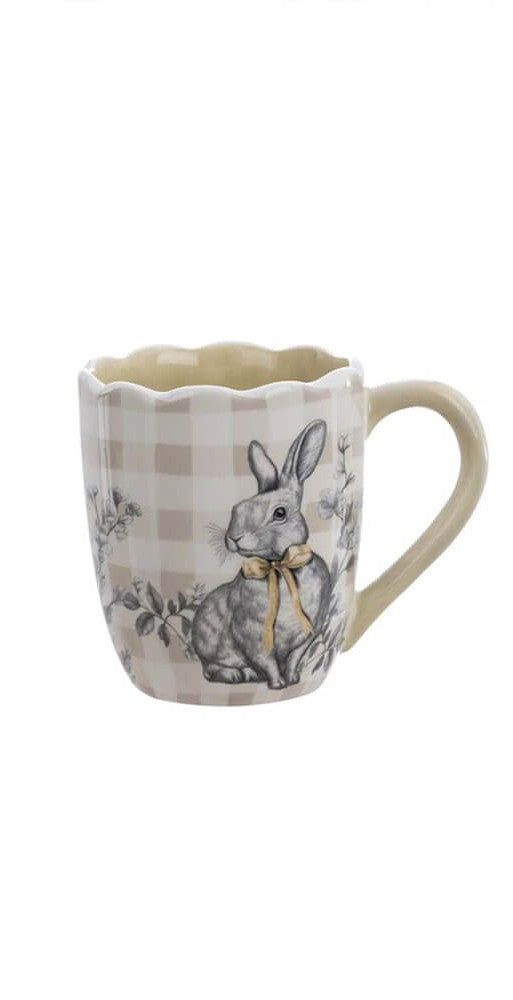 Blanc Mariclo Tazza Mug 11 cm Vichy Collection TORTORA