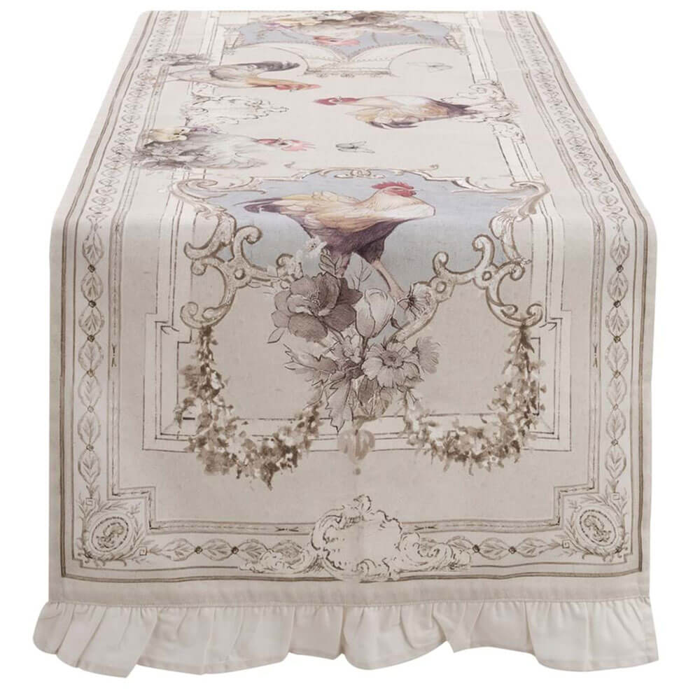 Blanc Mariclò Runner Coco con Gala 5 cm 50×160 cm