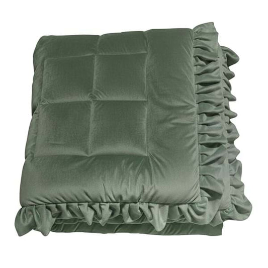 TRAPUNTA IN VELLUTO CON GALE 580GSM BLANC MARICLO  A4064199VE
