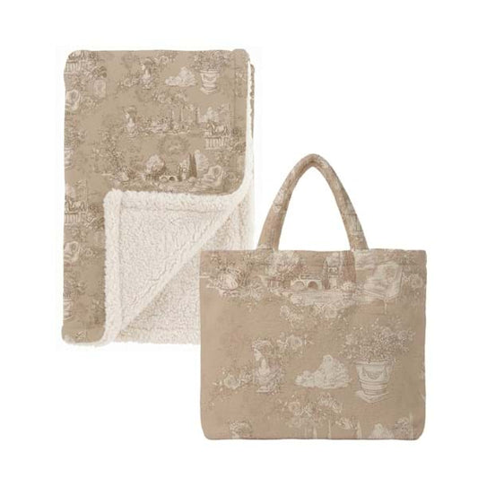 PLAID SHERPA 440GSM BLANC MARICLO  ETOILE SE BORGO A4094699BG