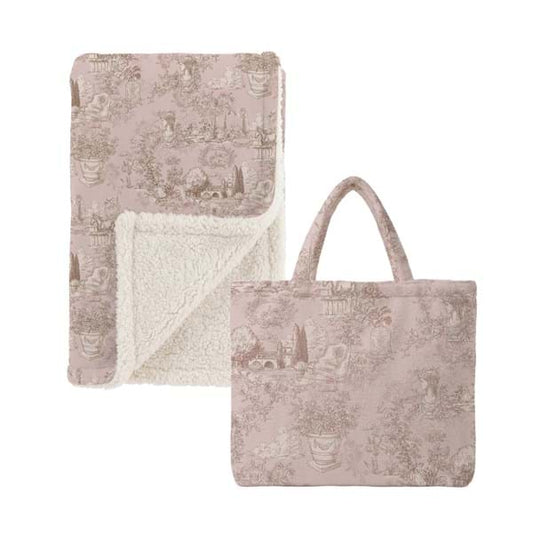 PLAID SHERPA ETOILE DE BORGO 440GSM BLANC MARICLO A4094699RO