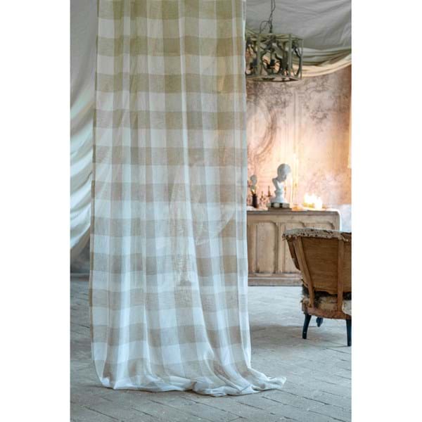 TENDA BLANC MARICLO QUADRONI BEIGE A4100999BG