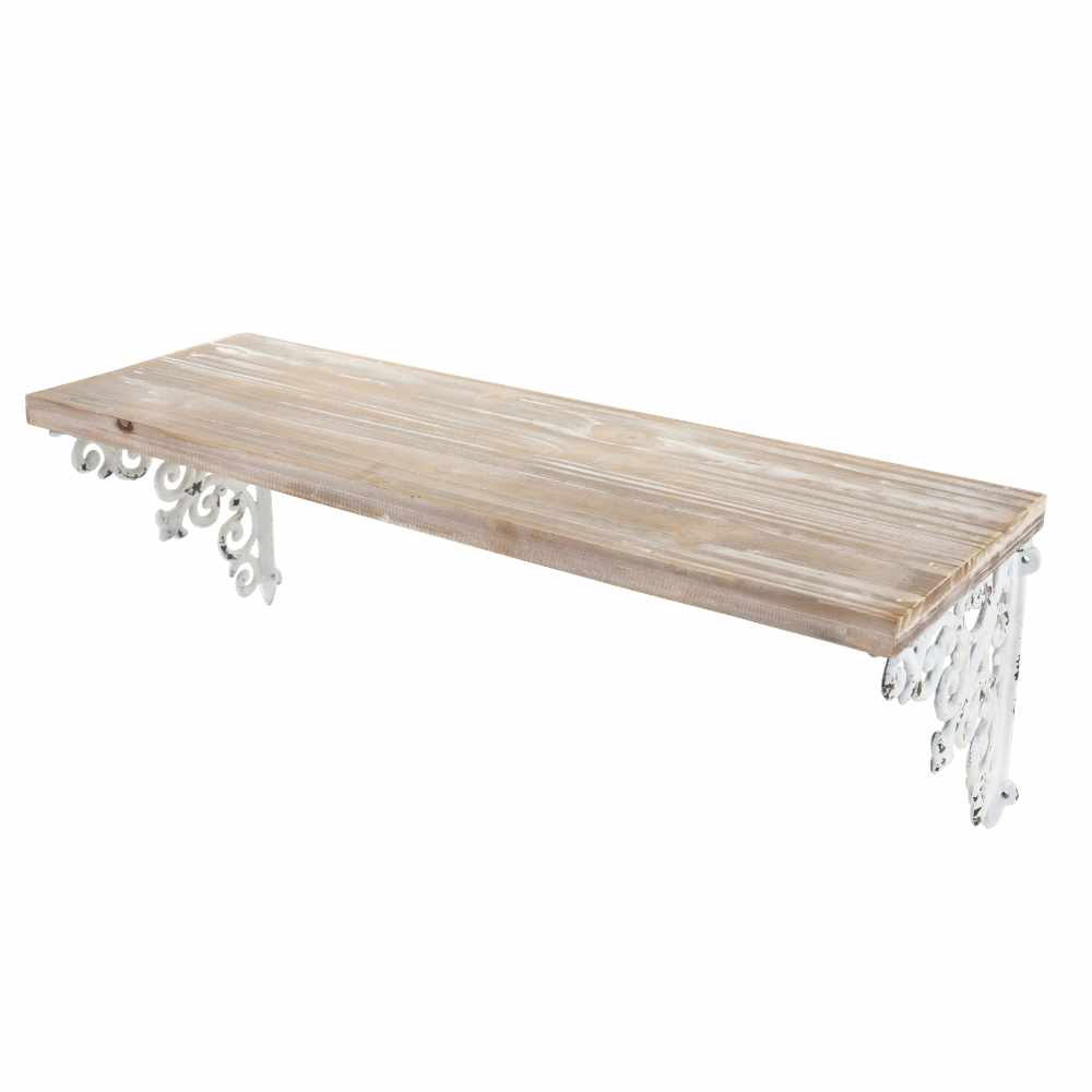 Nuvole di Stoffa Mensola legno e metallo L 60 cm