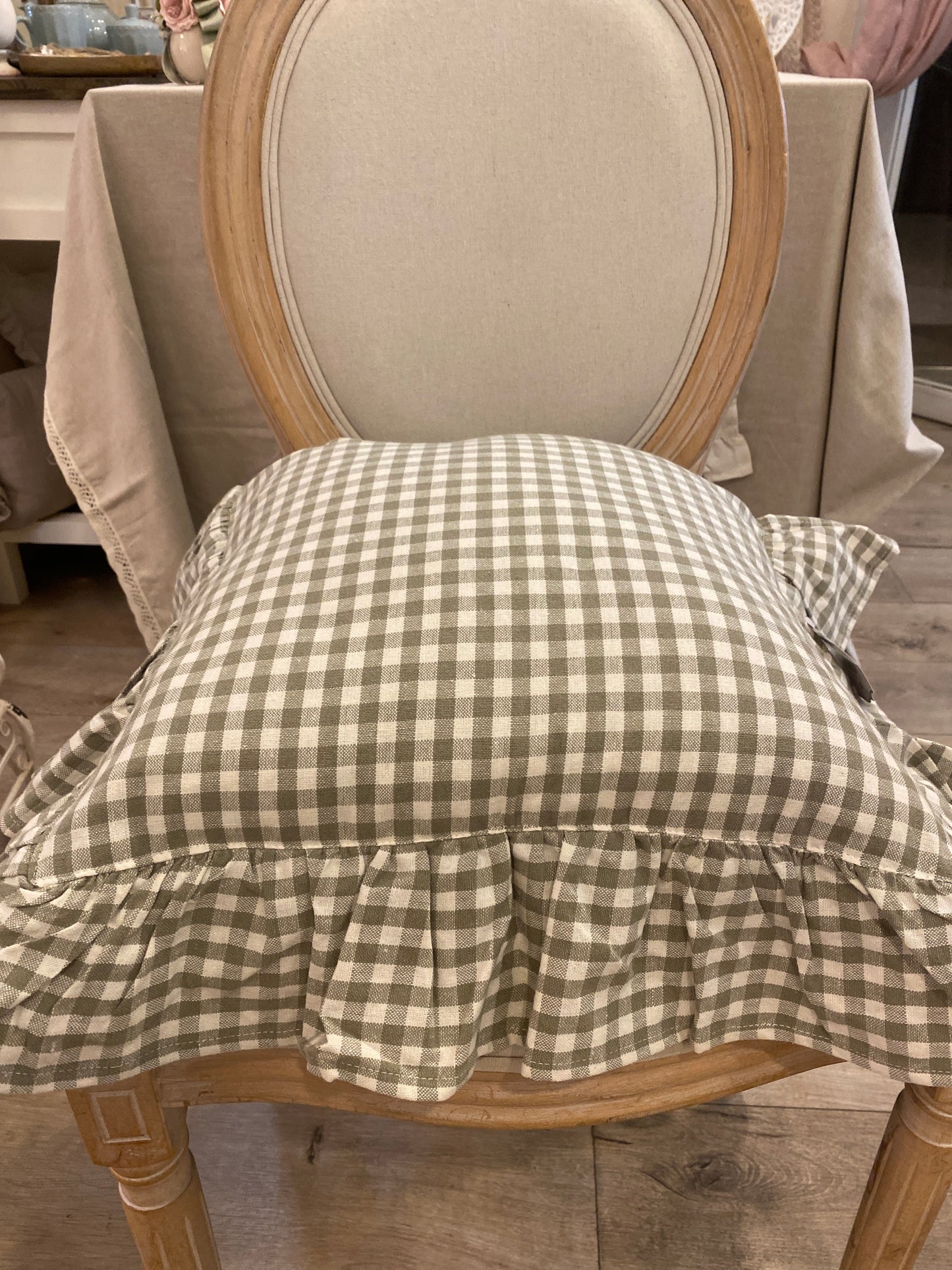 Copri cuscino con gala 40x40+12cm A39856