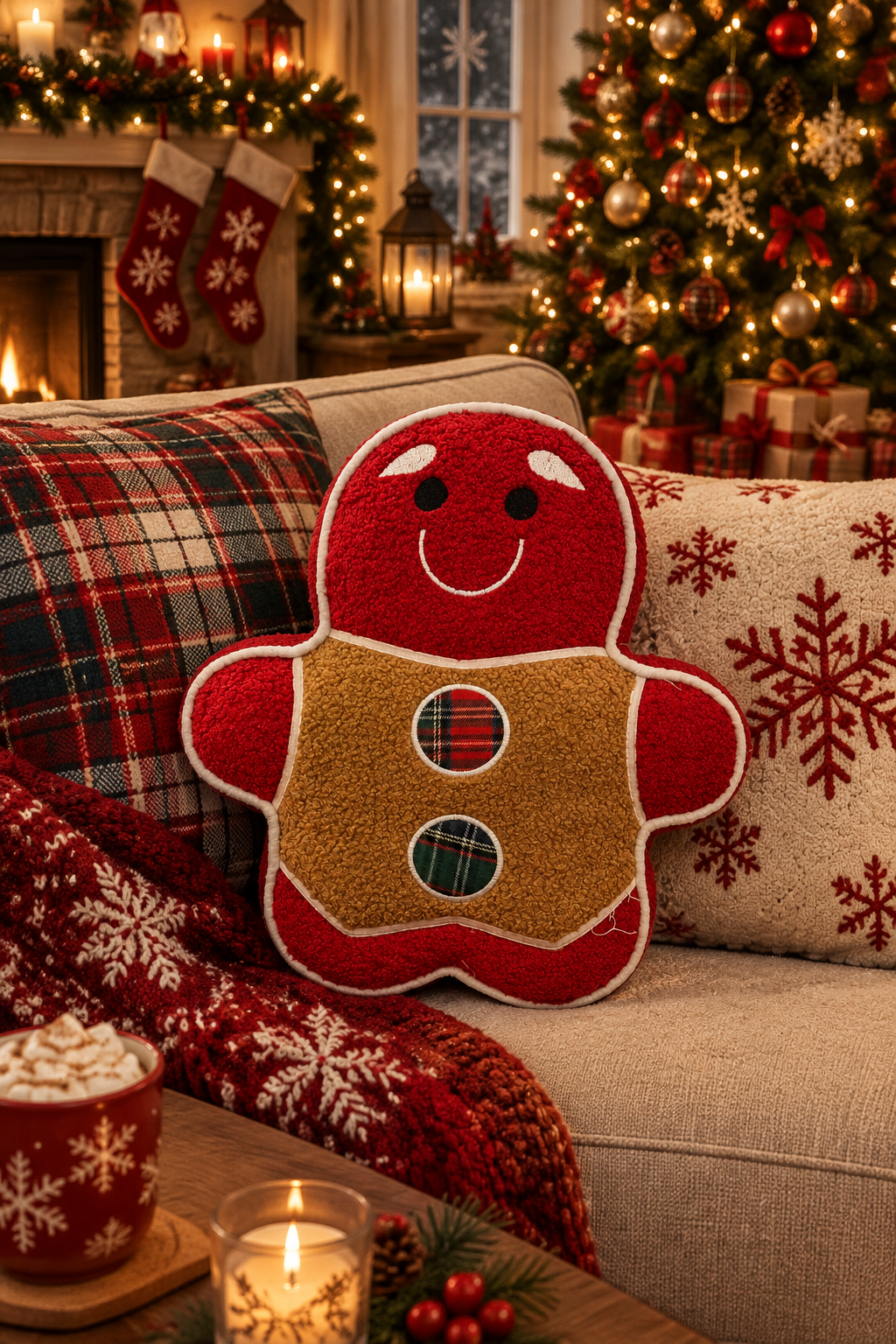 CUSCINO GINGERBREAD MISURA 45 × 38 IN SALDO 20 €