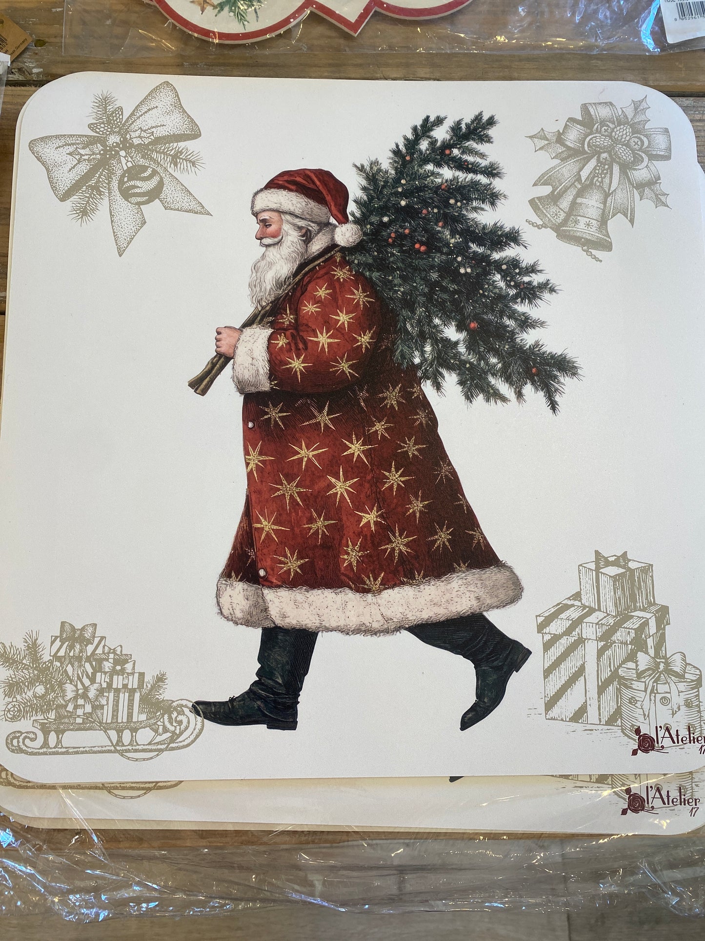 Set 2 tovagliette in vinile