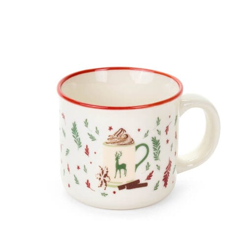 Nuvole di Stoffa Tazzina Ceramica 100 ml Renna