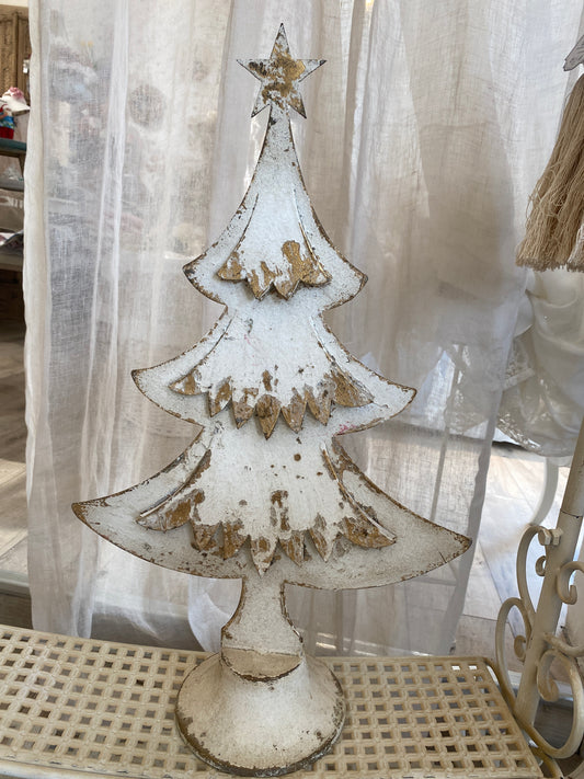 Decoro albero in latta 29€